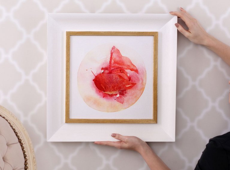 Rámování obrazu Archa - Linda Čihařová