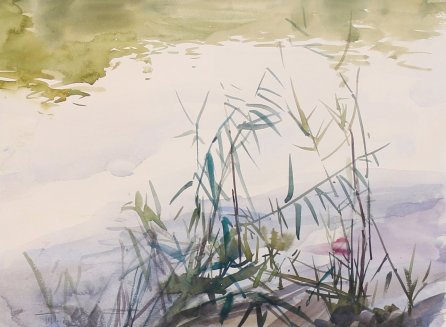 Tomáš Honz, Akvarel z vltavských břehů