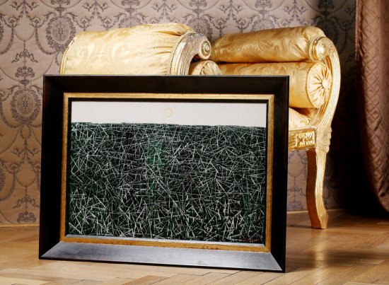 Rámování obrazu Zamořená krajina Jaroslav Paur