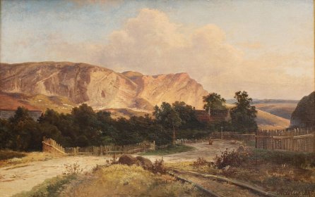 Hugo Ullik - obraz na plátně, rámování Frameit