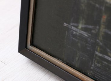 Detail rámu s filetou na obraz Jaroslav Paur