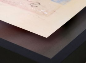 Moderní prostorové rámování s 3D efektem pro obraz Bárky Jana Zrzavého