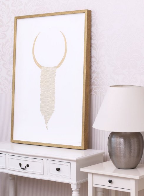 Rámování obrazu Veles od Maria Makeeva