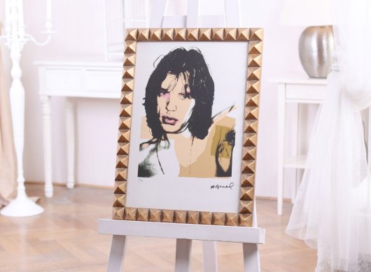 Luxusní rámování serigrafie Andy Warhol
