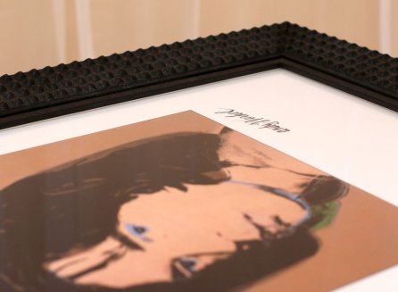 Rámování serigrafie Andy Warhol - Mick Jagger