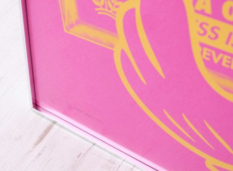 Moderní stříbrný alu rám na plakát Pasty Onera Žvýkačky