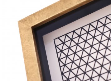 Rámování obrazu sokol od Maria Makeeva - detail