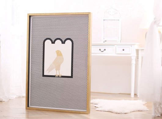 Rámování grafiky sokol od Maria Makeeva