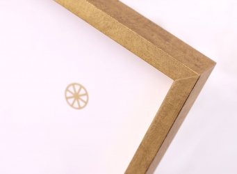 Rámování obrazu kůň od Maria Makeeva - detail rámu