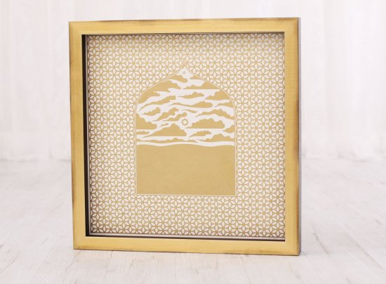 Rámování serigrafie Tobruk - Maria Makeeva