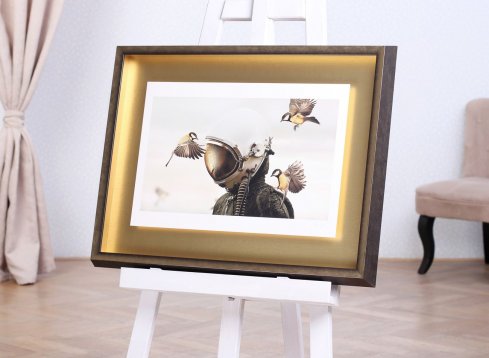 Moderní prosorové rámování Fotografie Martina Stranky Warriors and Dreamers