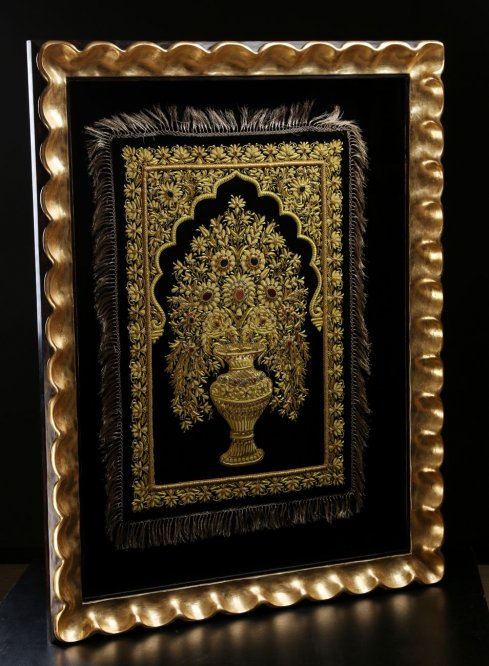 Luxusní vyřezávaný rám na 3D rámování koberce