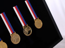 3D rámování medailí