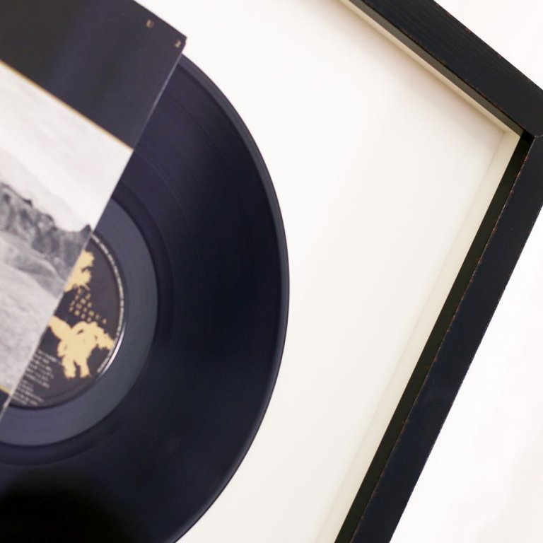 Rámování LP desyk s 3D efektem