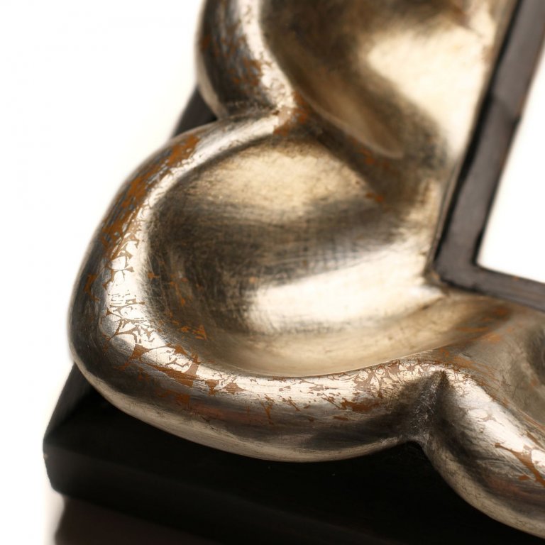 Luxusní stříbrný vyřezávaný rám na zrcadla a obrazy