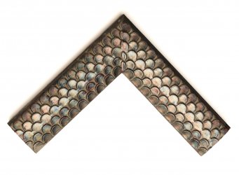 Luxusní modelový rám s oxidovaným povrchem a šupinami