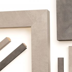 Betonové rámy na obrazy a zrcadla - vzorky