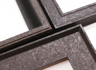 Zajímavé vzorky industriálních rámů s úpravou imitující surové železo